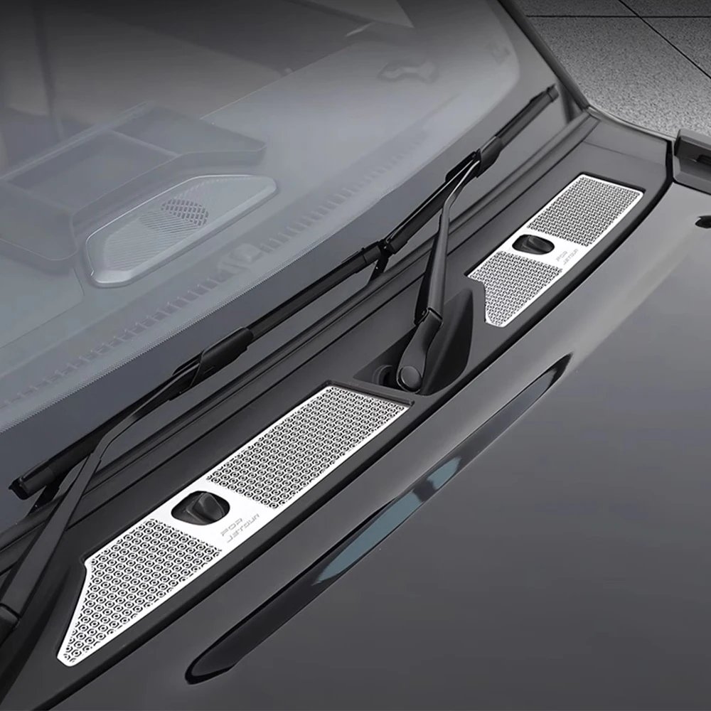 For Chery Jetour Traveler T2 Stainless Steel Filter Screen On The Hood Modified Accessories Air Intake Grille Insect Proof Mesh