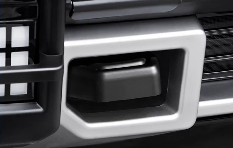 16-Piece Matte Black Trailer Hook Covers for Chery Jetour T2