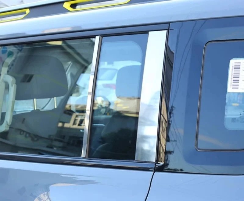 3D Car Window Center Pillar Sticker for Jetour Traveller T2