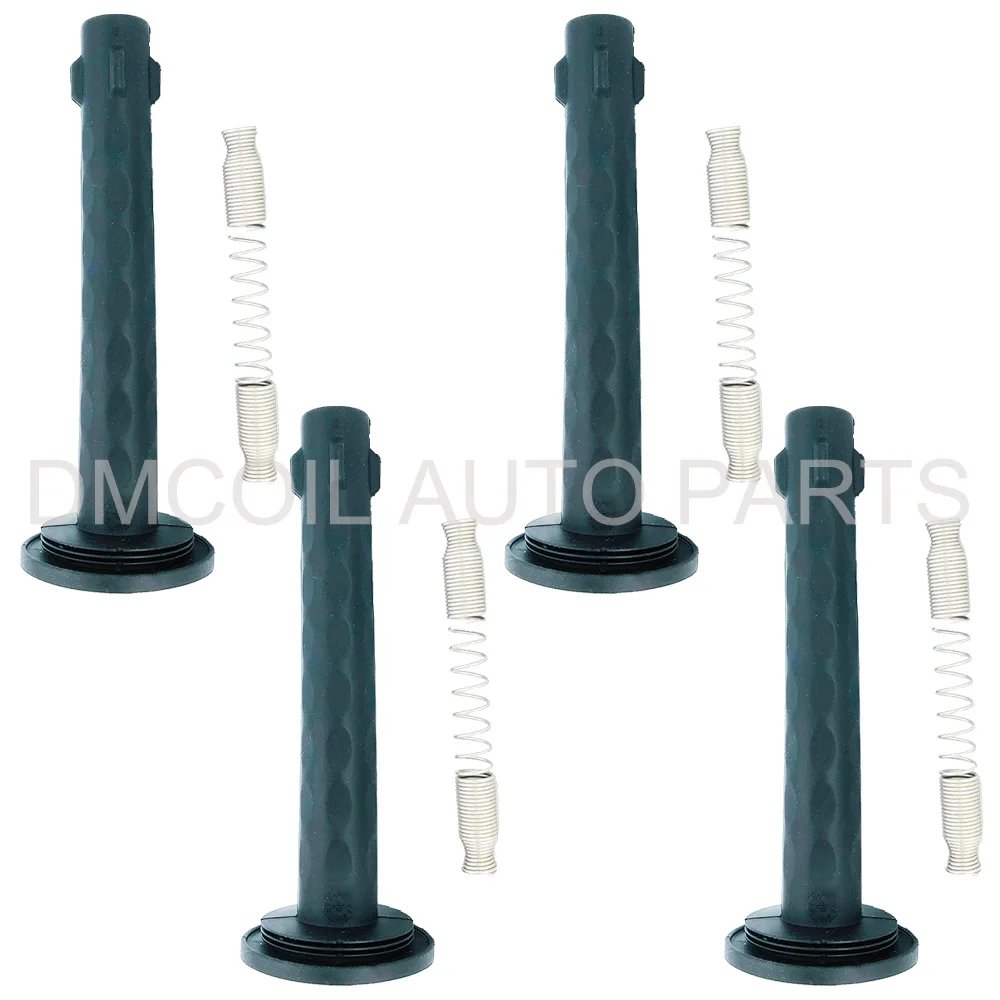 4 PCS IGNITION COIL RUBBER BOOTS WITH SPRING FOR CHERY TIGGO 7 8 9 PLUS EXEED TX TXL JETOUR X70 X90 X95 F4J16 F4J20 2016-