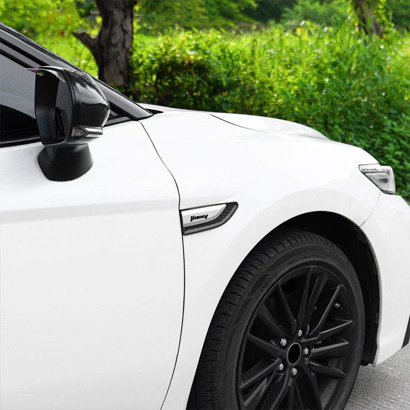 ABS Resin Car Door Fender Blade Decal Badge Car Body Protective Sticker Decal for Suzuki Jimny Car Accessorie waterproof