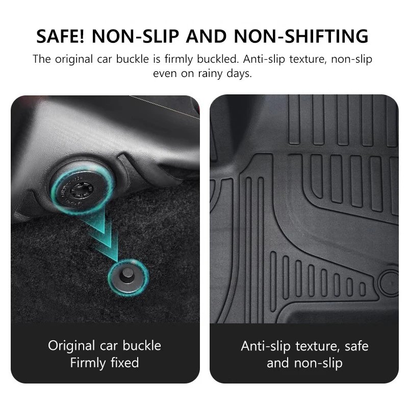 All-Weather TPE Car Floor Mats for Chery Jetour L6 L7 2024-2025