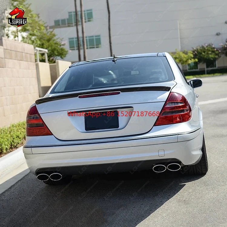 AMG Style Carbon Fiber Spoiler for Mercedes E-Class W211