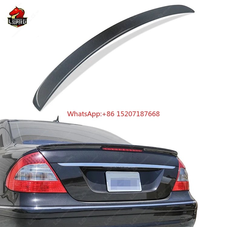 AMG Style Carbon Fiber Spoiler for Mercedes E-Class W211