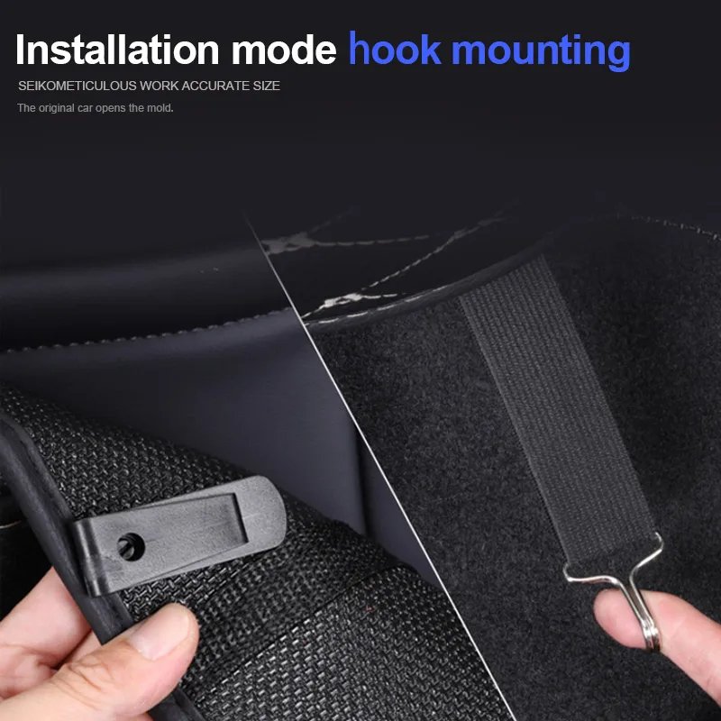 Anti-Kick PU Leather Car Seat Back Cover for Chery Jetour 2021-2024