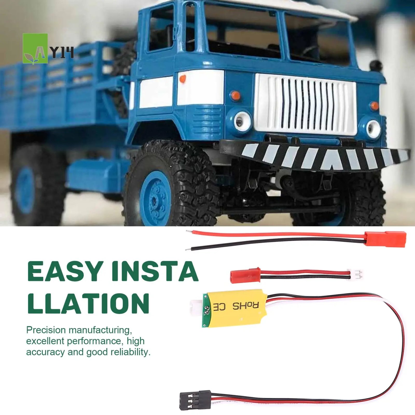 AY14 -Winch Control Cable Winch 3CH Control Line For WPL B14 B24 C14 C24 C34 MN D90 D91 D99 RC Car Parts Accessories