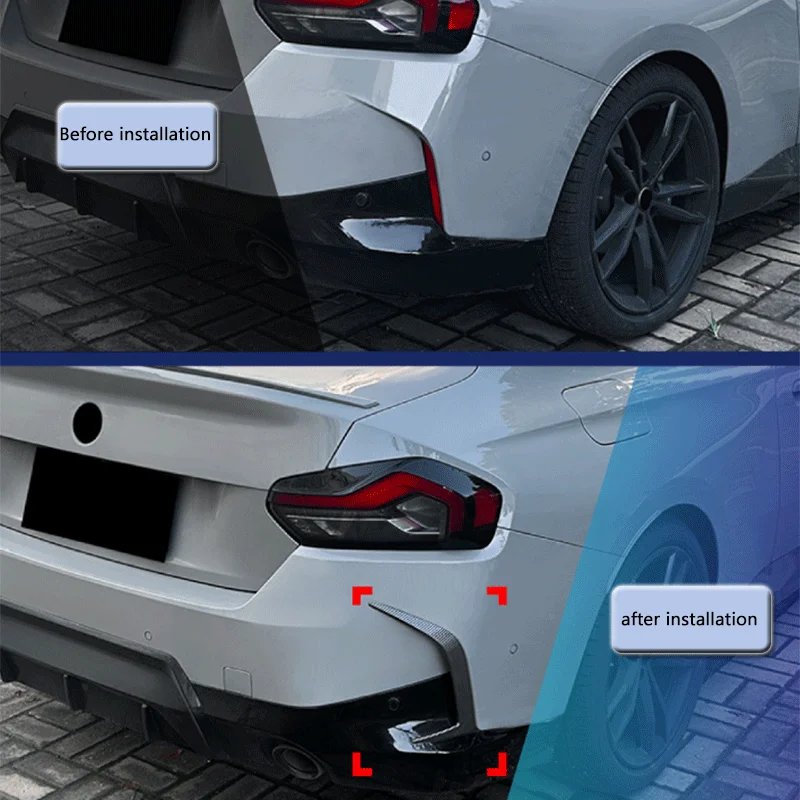 BMW 2 Series G42 M Sport 2022+ Rear Air Knife Vent Spoiler