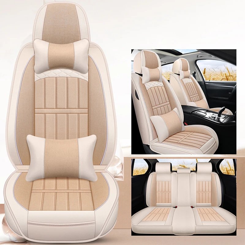 Breathable Car Seat Covers For Jetour X70 X90 Plus Chery Tiggo 3X 5X 7 8 Pro Max Haval F7X Auto Interior Accessories Universal