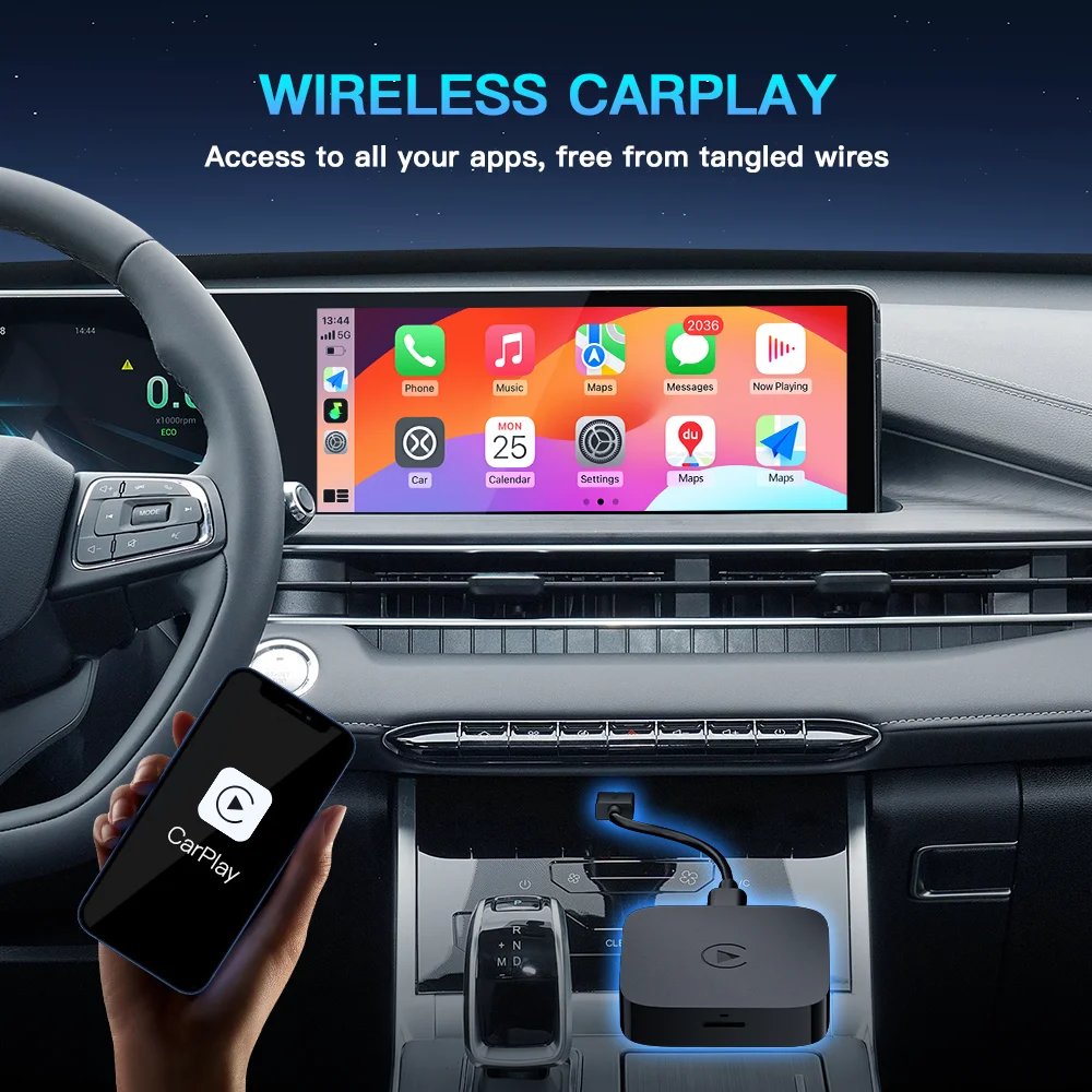 CARABC Carbitlink Wireless CarPlay & Android Auto for FAW T77 B70 T99 T90