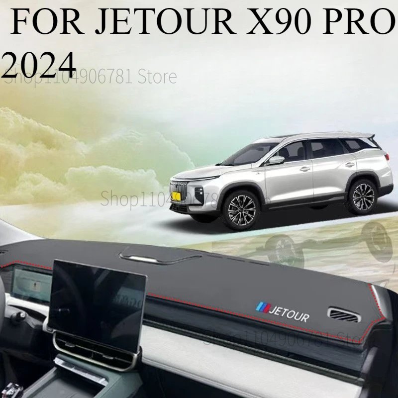 Car Dash Mat Dashmat Dashboard Mat Cover Sun Shade Dash Board Cover Carpet Accessories FOR JETOUR X90 PRO 2024