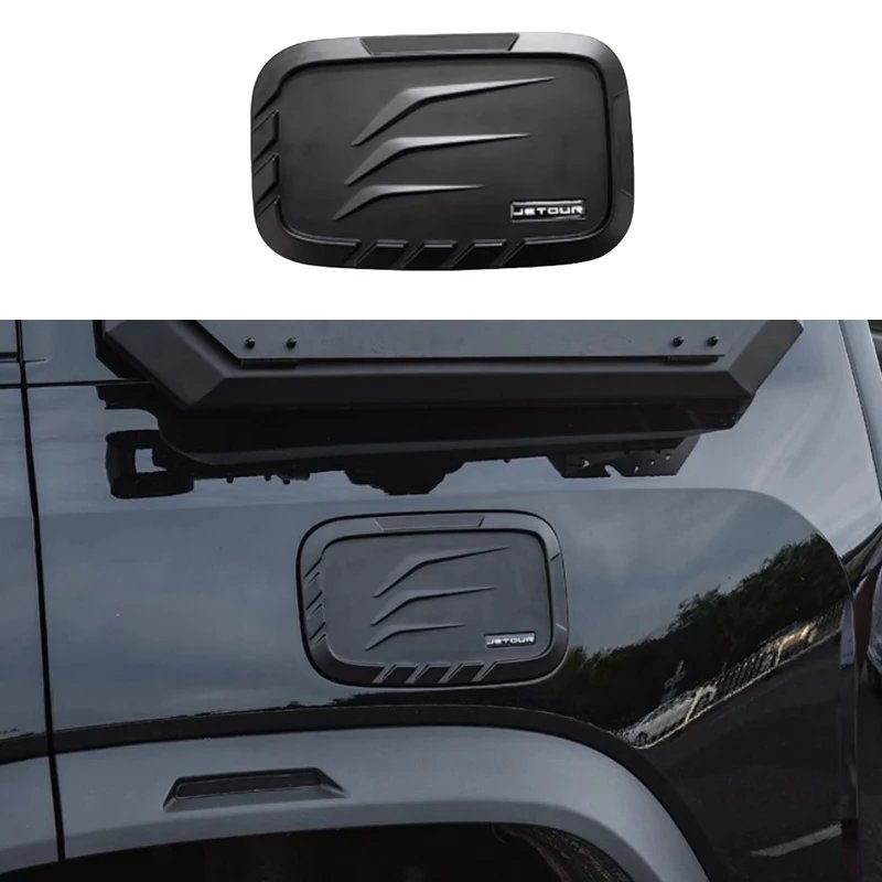 Car Fuel Tank Cap Decorative Sticker Fit for JETOUR Traveler T2 High Quality Modified Fuel Tank Cap Sticker Easy Installation