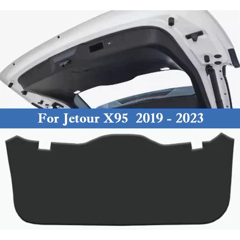 Car Trunk Door Anti Kick Pad Tailgate Anti-Scratch Protect Sticker Cargo Liner Interior Accessories For Jetour X95 2019 - 2023