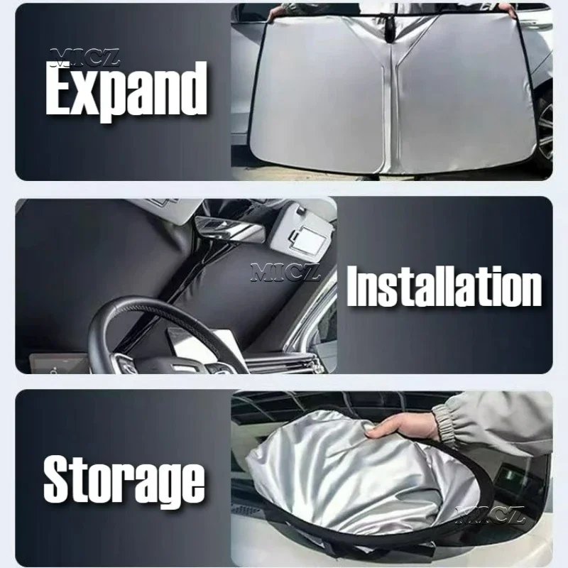 Chery Jetour Dashing 2023-2025 UV Protection Windshield Sunshade