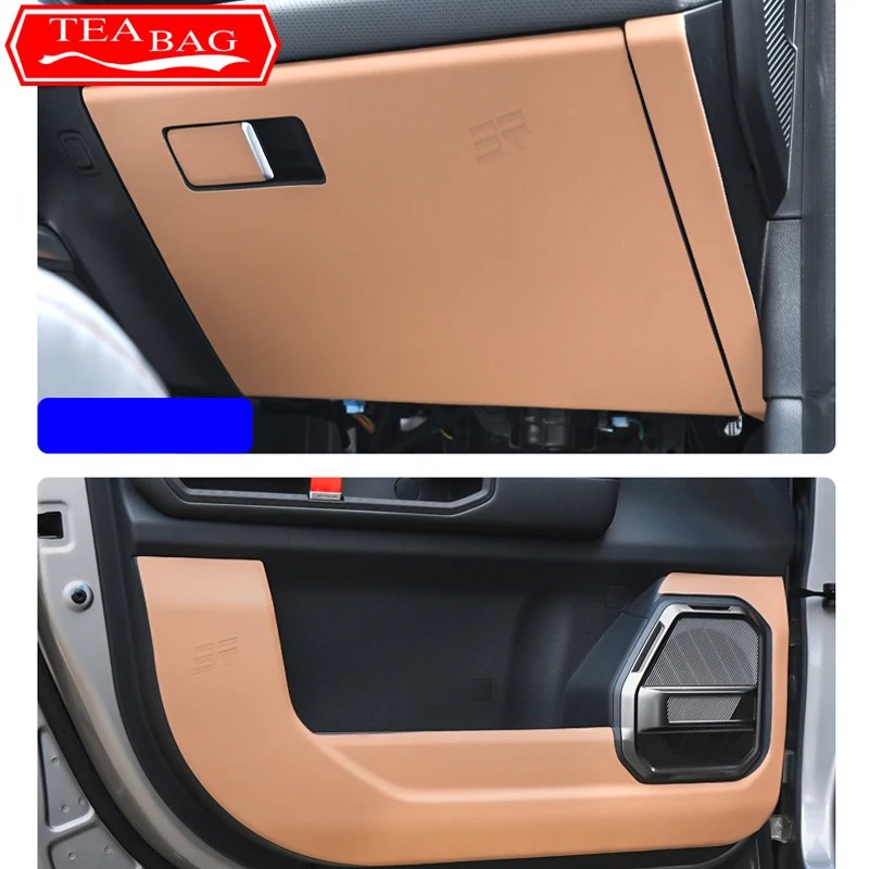 Chery Jetour T2 2023-2024 Door Kick Pad Leather Protector