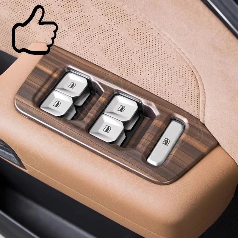 Chery Jetour T2 2023-2025 Wooden Interior Trim Kit