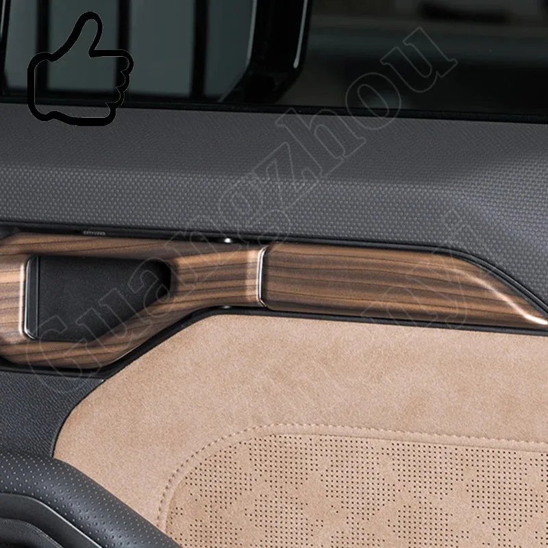 Chery Jetour T2 2023-2025 Wooden Interior Trim Kit