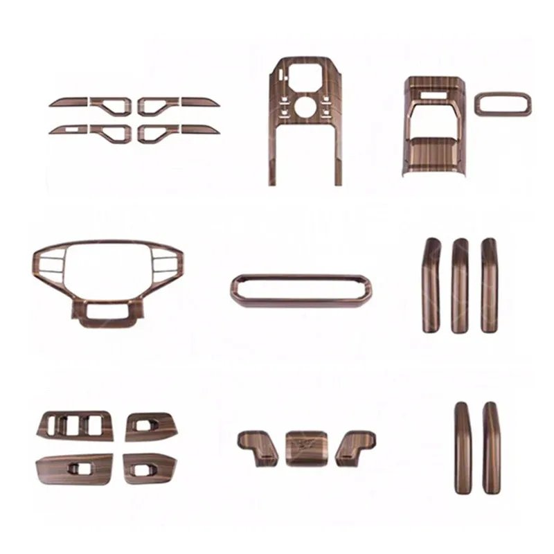 Chery Jetour T2 2023-2025 Wooden Interior Trim Kit
