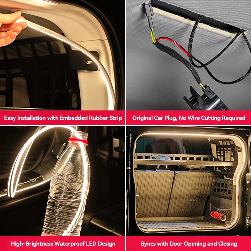 Chery Jetour T2 2023+ 350cm LED Trunk Ambient Light Strip