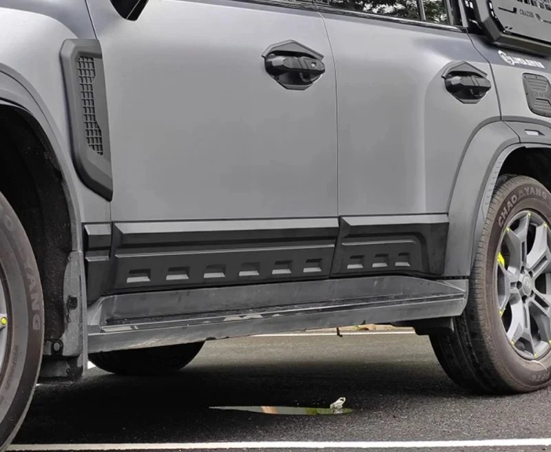 Chery JETOUR Traveler T2 2023-2025 Matte Black Door Skirt Kit