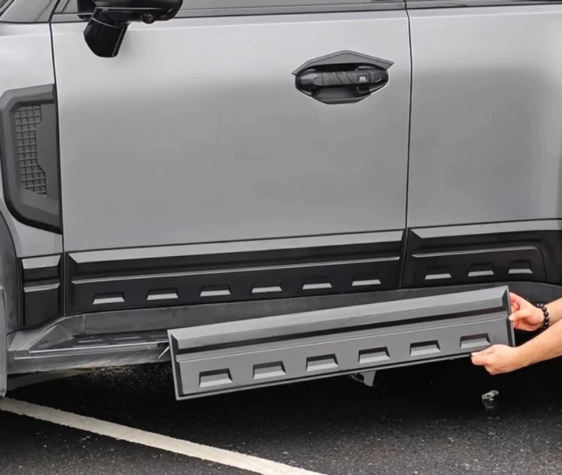 Chery JETOUR Traveler T2 2023-2025 Matte Black Door Skirt Kit