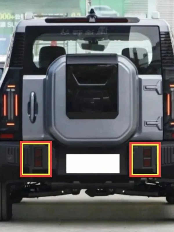 CHERY JETOUR Traveler T2 2024+ Rear Bumper Fog Light Set