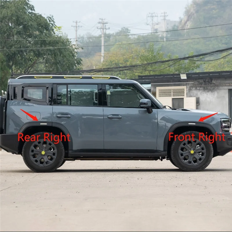 Chery Jetour Traveler T2 Wheel Brow Lamp Upgrade Kit