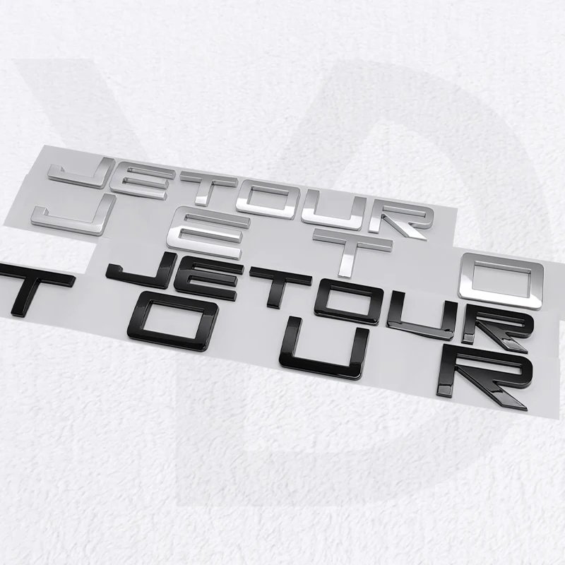 Chery Jetour Trunk Emblem Badge Stickers for X70 X90 X95