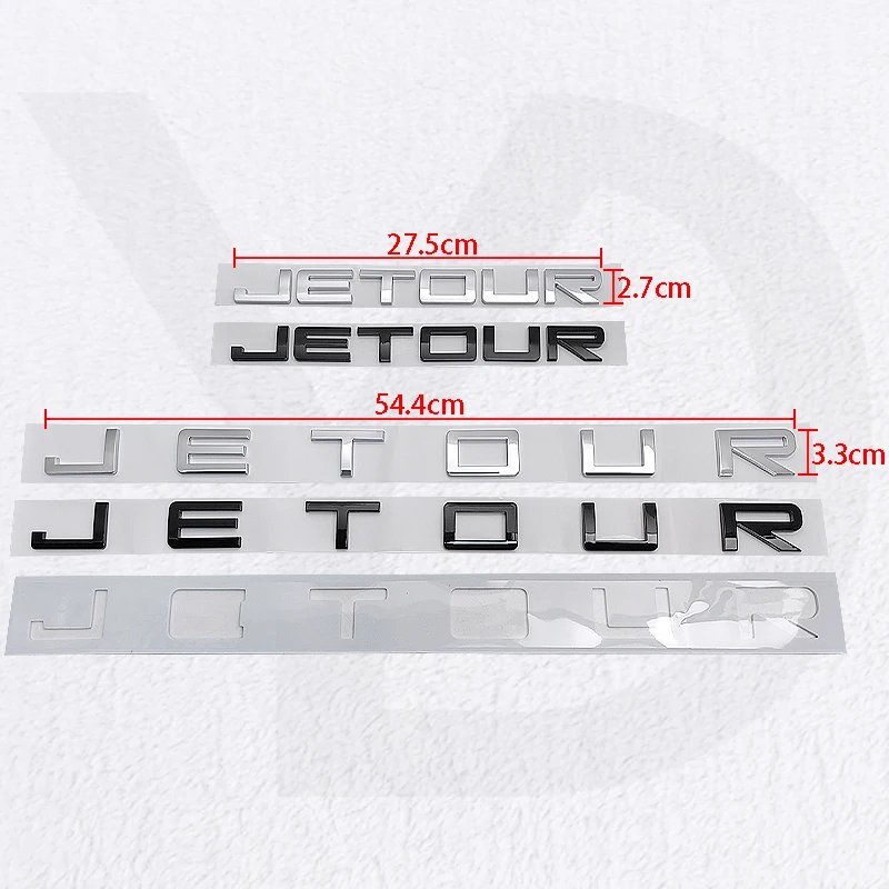 Chery Jetour Trunk Emblem Badge Stickers for X70 X90 X95