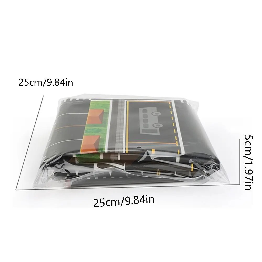 City Traffic Play Mat - Road Map Carpet for Kids' Fun