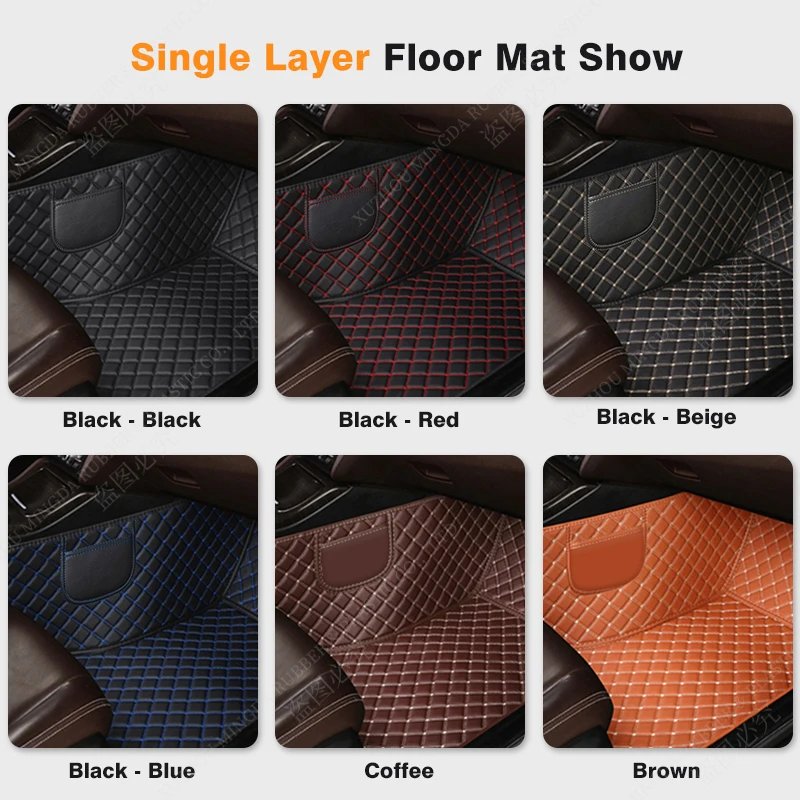 Custom Double Layer Floor Mats for Acura MDX 2014-2018