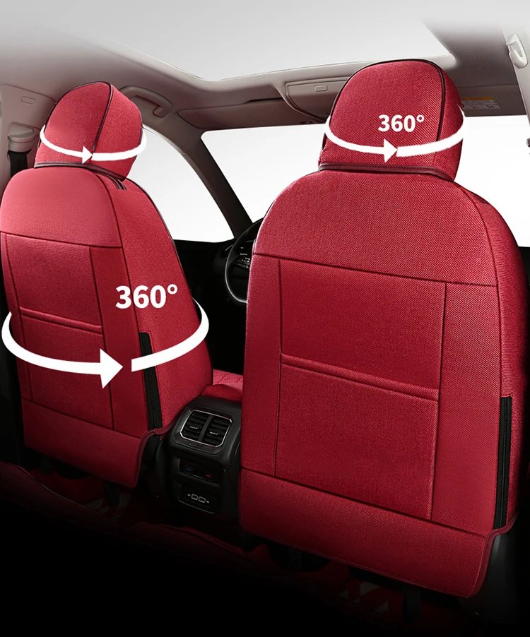 Custom Flax Car Seat Covers for Subaru Impreza & Jetour X70 Plus