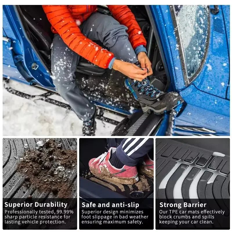 Custom TPE Car Floor Mats for Suzuki Ciaz, Ertiga, Jimny, Vitara