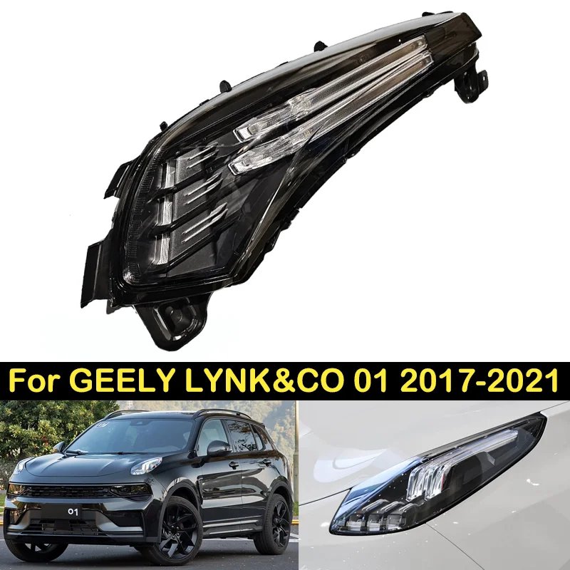DECHO LED DRL headlight For Chery Jetour Traveller T2 2023-2024 head light headlamp Assembly Daytime running light