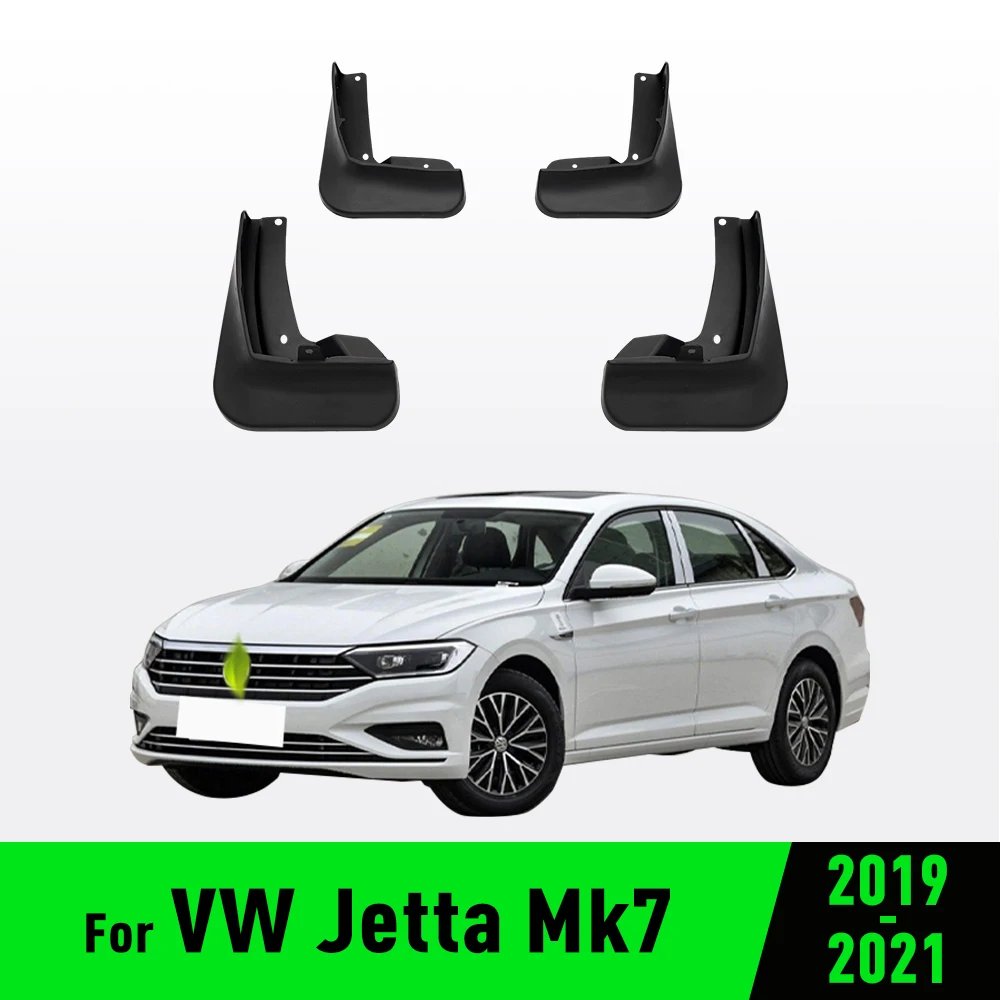 For Fender Protector For VW Jetta Mk7 2019 2020 2021 Fender Mudflaps Splash Guards Mudguards Mud Flaps