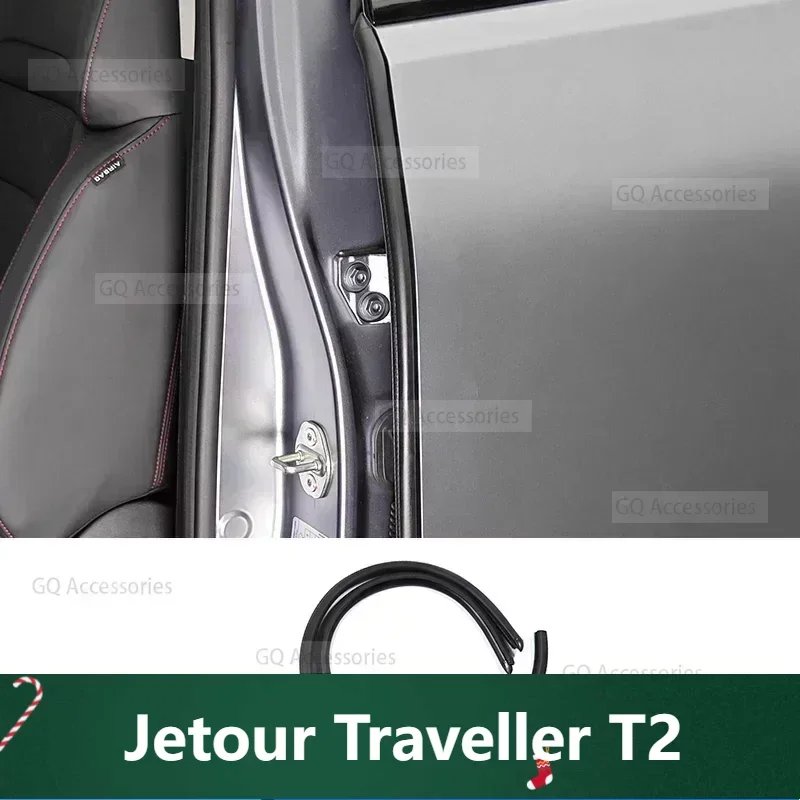 For Jetour Traveller T2 2023 2024 Jetour T2 Car Rubber Seal for Car Door Sealing Glasses Windows Interior Parts Automobil