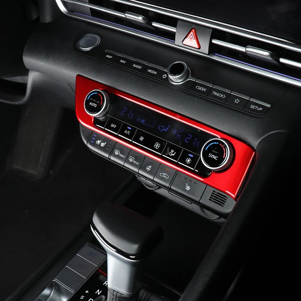 Hyundai CN7 N 2021-2025 Carbon Fiber Dashboard Trim Cover