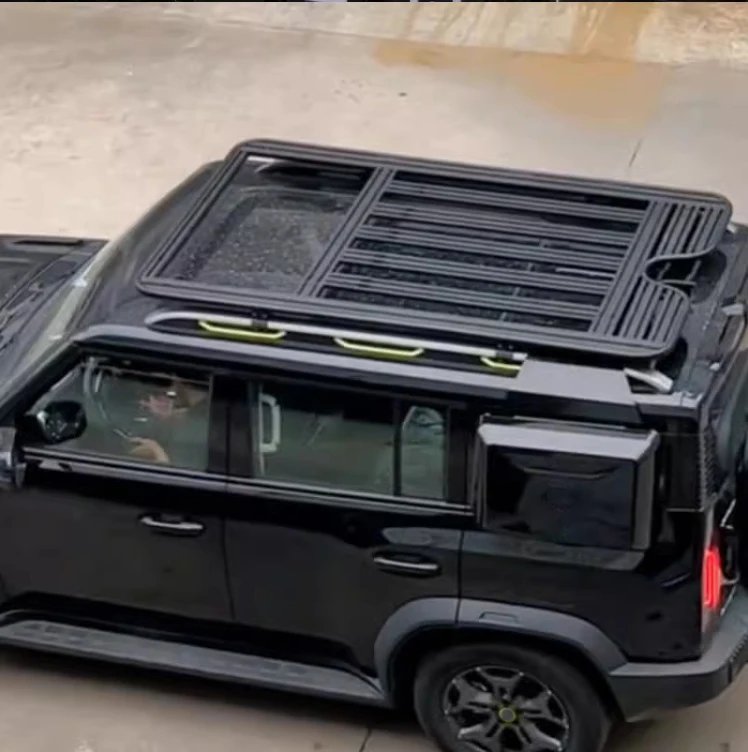 Iron Black Roof Luggage Rack for Chery Jetour & GWM 2025