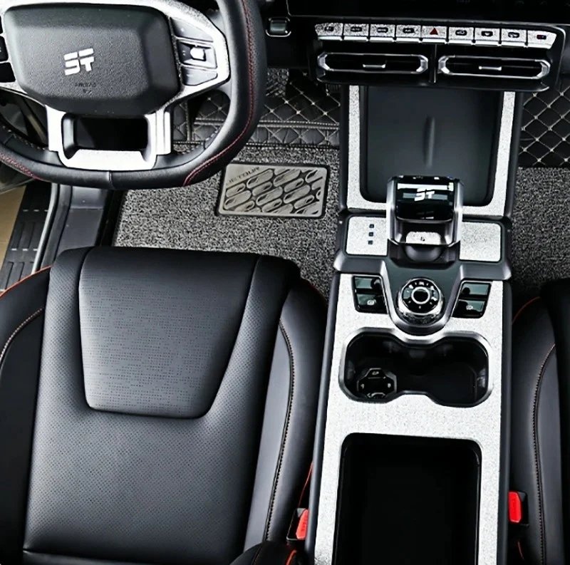 Jetour Shanhai T1 2024-2025 Car Cup Holder Charging Board Stickers