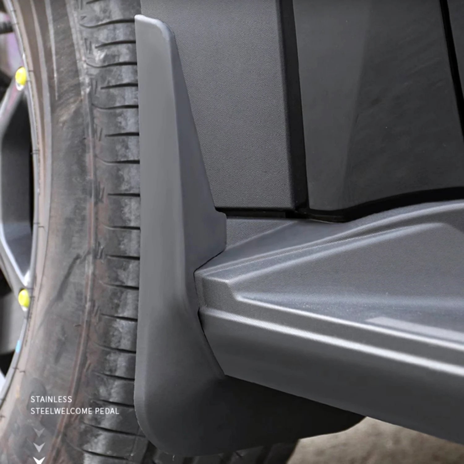 Jetour T2 2023-2025 Mud Flaps - Black 4-Piece Set