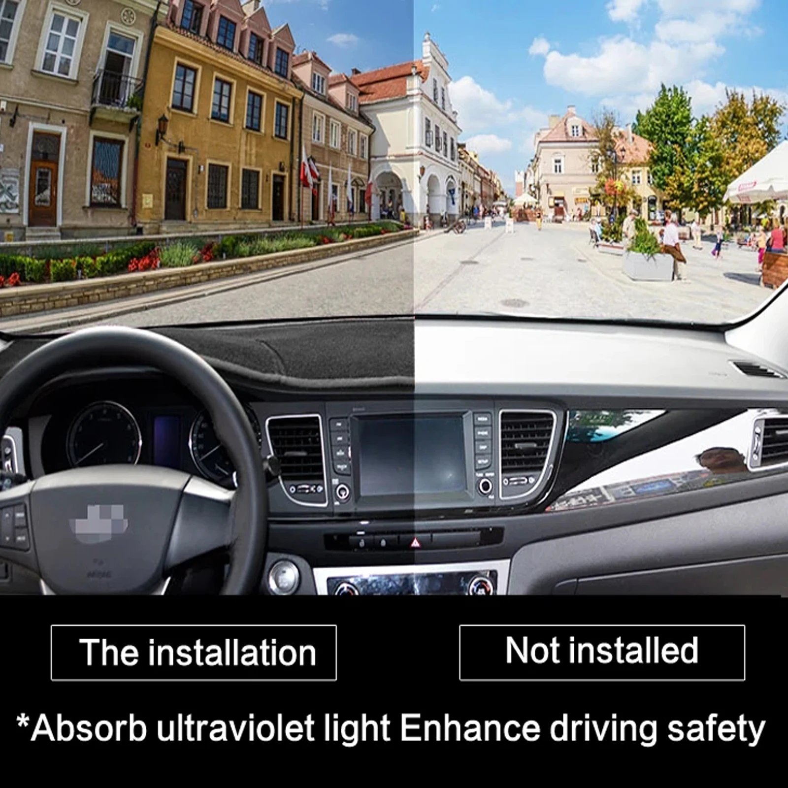 Jetour T2 Dashboard Mat 2024-2025 | Sunshade & Protection Carpet