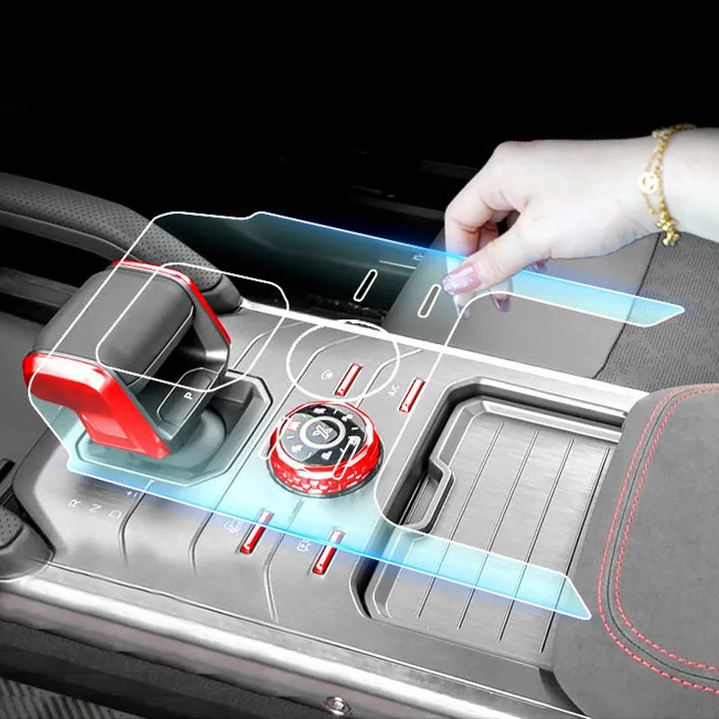 Jetour T2 Traveler 2024 TPU Screen Protector & Console Trim