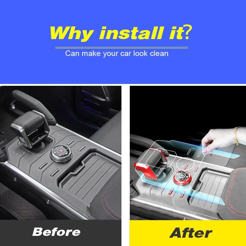 Jetour T2 Traveler 2024 TPU Screen Protector & Console Trim