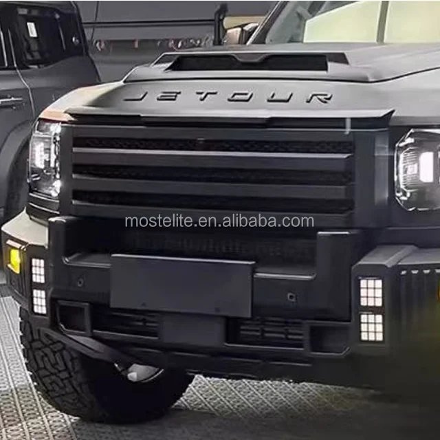 Jetour T2 Traveler Body Kit: Engine Hood, Side Skirts & Spoiler