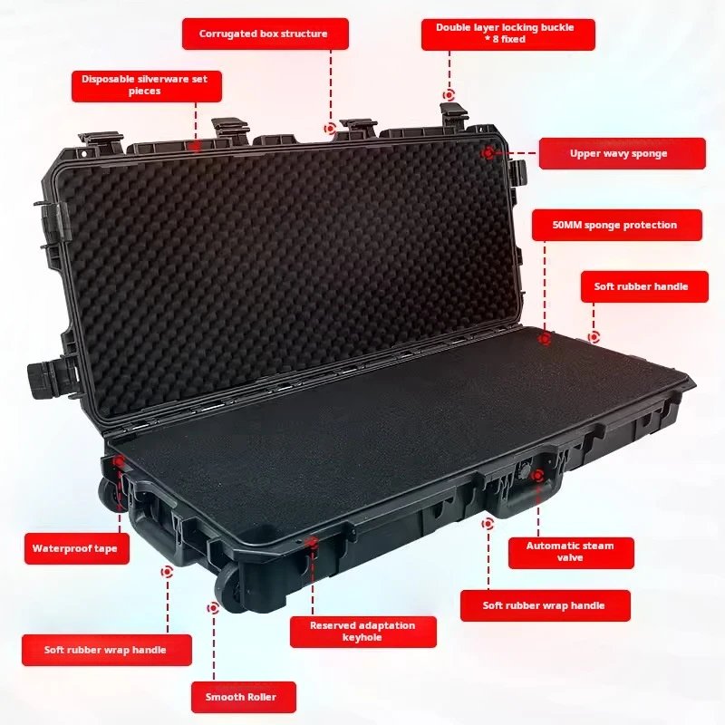 Jetour T2 Traveler & Tank 300 Roof Storage Box - 45/65L