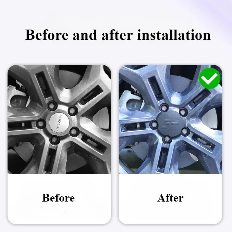 Jetour Traveler Shanhai T2 Darth Vader Hubcap Sticker Accessory