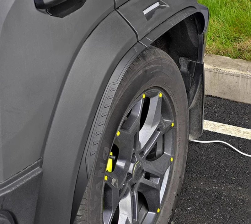 JETOUR Traveler T2 2023-2024 Widened Anti-Scratch Wheel Eyebrows