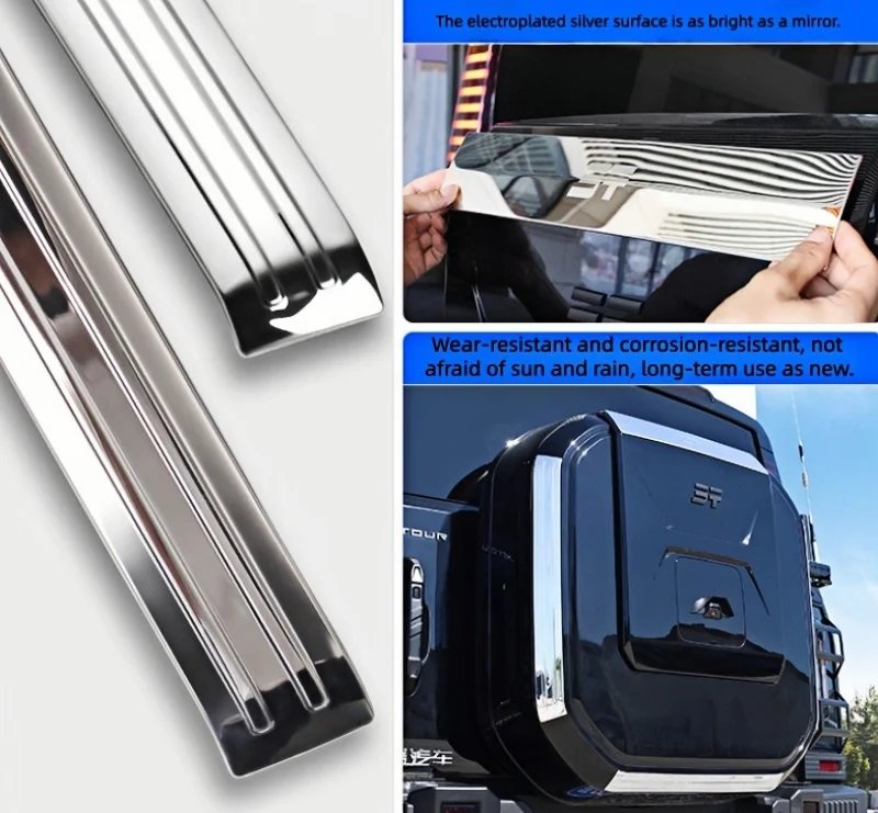 JETOUR Traveler T2 2023-2025 Tailgate Spare Tire Cover Trim