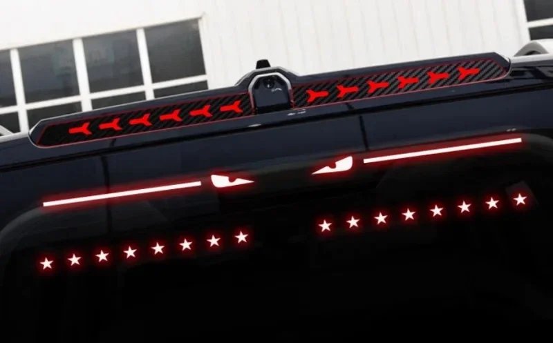 JETOUR Traveler T2 2023+ Carbon Fiber High Brake Light Sticker