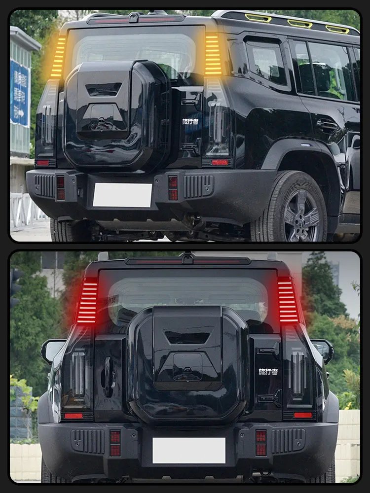 Jetour Traveler T2 D-Pillar Lights & Taillights (2023-2024)