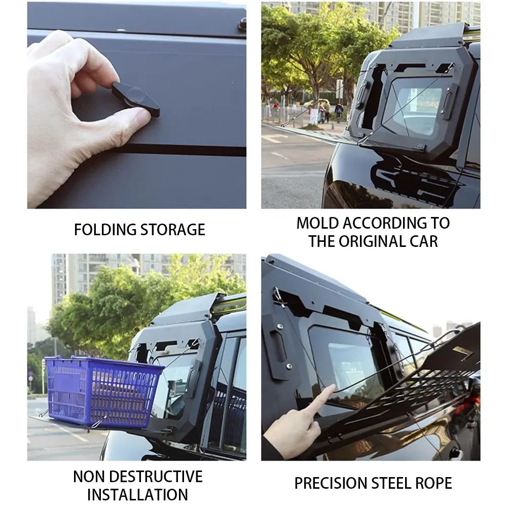 Jetour Traveller T2 2023-2024 Side Window Tool Box - Black Auto Parts